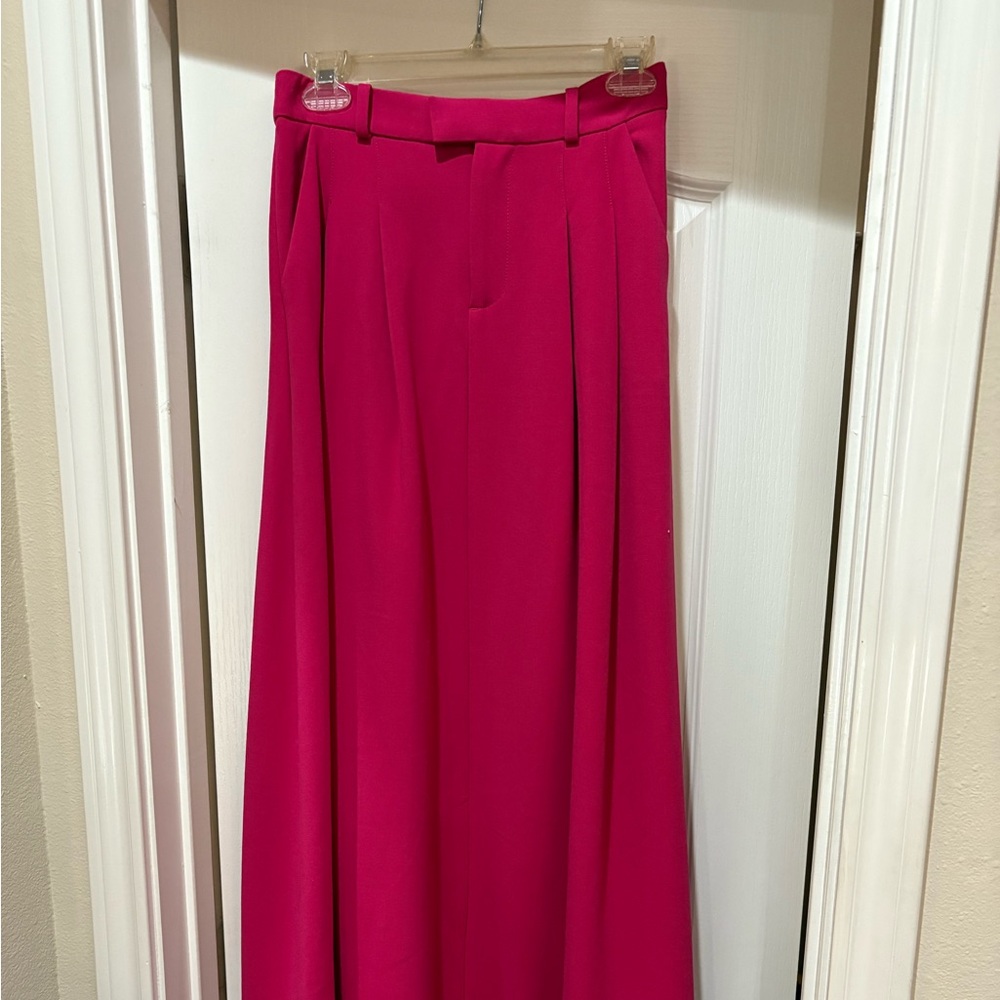 Anthropologie Fuchsia Maxi Skirt